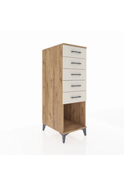 Kronos Dolap 5 Çekmeceli 44x59x134 Çam-Aytaşı