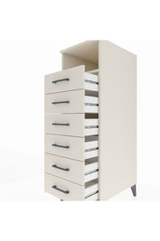 Kronos Dolap Tek Raflı 6 Çekmeceli 44x59x134 Aytaşı-Aytaşı