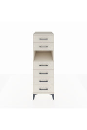 Kronos Dolap Tek Raflı 6 Çekmeceli 44x59x134 Aytaşı-Aytaşı