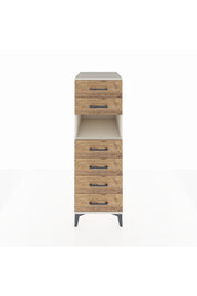 Kronos Dolap Tek Raflı 6 Çekmeceli 44x59x134 Aytaşı-Çam