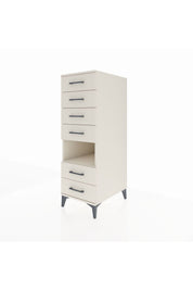 Kronos Dolap Tek Raflı 6 Çekmeceli 44x59x134 Aytaşı-Aytaşı