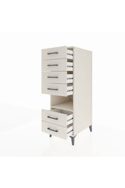 Kronos Dolap Tek Raflı 6 Çekmeceli 44x59x134 Aytaşı-Aytaşı