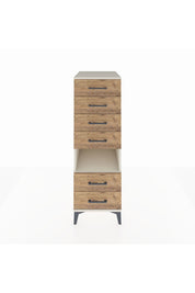 Kronos Dolap Tek Raflı 6 Çekmeceli 44x59x134 Aytaşı-Çam