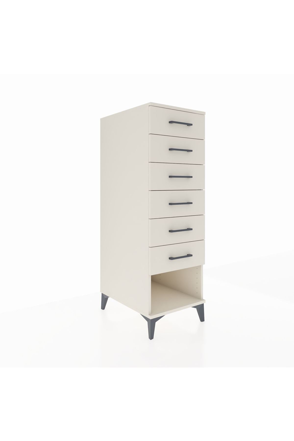 Kronos Dolap 6 Çekmeceli 44x59x134 Aytaşı-Aytaşı