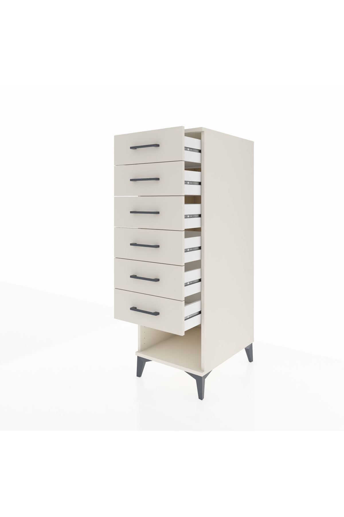 Kronos Dolap 6 Çekmeceli 44x59x134 Aytaşı-Aytaşı