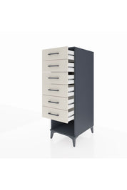Kronos Dolap 6 Çekmeceli 44x59x134 Antrasit-Aytaşı