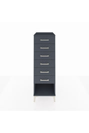 Kronos Dolap 6 Çekmeceli 44x59x134 Antrasit-Antrasit
