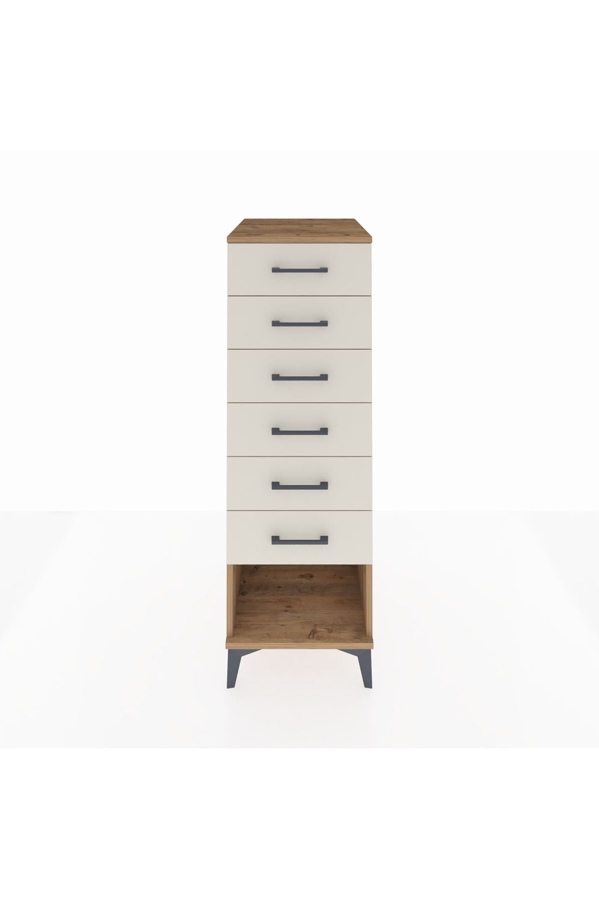 Kronos Dolap 6 Çekmeceli 44x59x134 Çam-Aytaşı