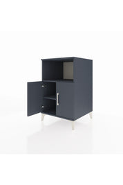 Kronos Komodin 2 Raflı 2 Kapaklı 60x59x96 Antrasit-Antrasit