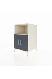 Kronos Komodin 2 Raflı 2 Kapaklı 60x59x96 Aytaşı-Antrasit