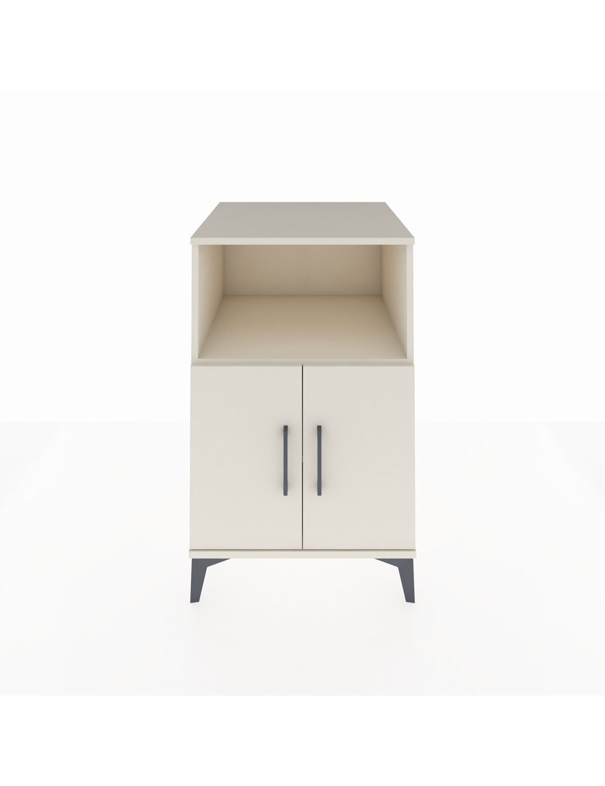 Kronos Komodin 2 Raflı 2 Kapaklı 60x59x96 Aytaşı-Aytaşı