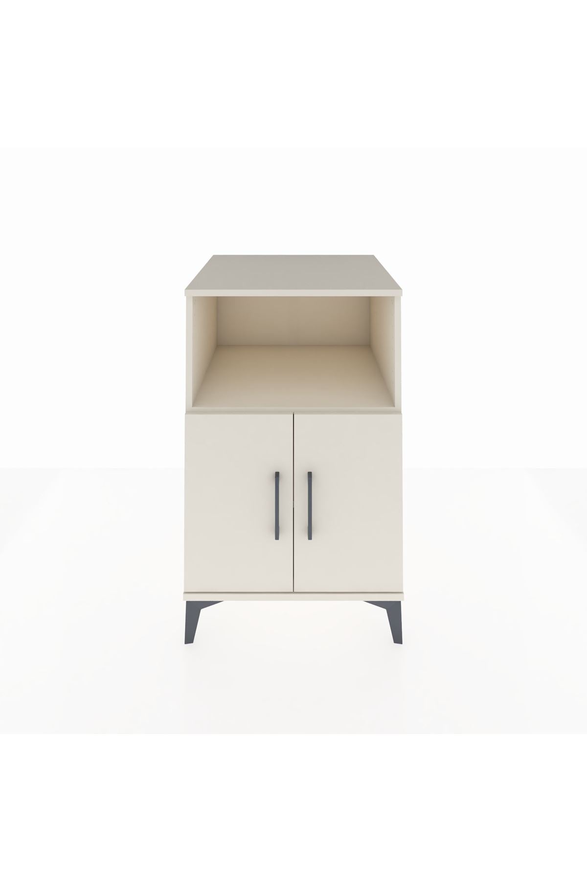 Kronos Komodin 2 Raflı 2 Kapaklı 60x59x96 Aytaşı-Aytaşı