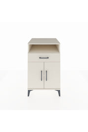 Kronos Komodin 2 Raflı Tek Çekmeceli 2 Kapaklı 60x59x96 Aytaşı-Aytaşı