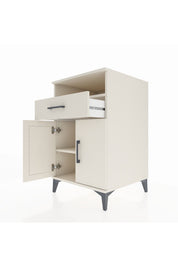 Kronos Komodin 2 Raflı Tek Çekmeceli 2 Kapaklı 60x59x96 Aytaşı-Aytaşı