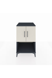 Kronos Komodin 2 Raflı 2 Kapaklı 60x59x96 Antrasit-Aytaşı