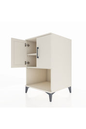 Kronos Komodin 2 Raflı 2 Kapaklı 60x59x96 Aytaşı-Aytaşı