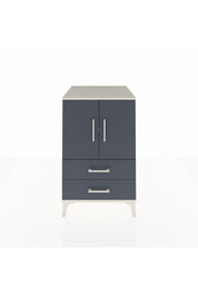 Kronos Komodin 2 Raflı 2 Çekmeceli 2 Kapaklı 60x59x96 Aytaşı-Antrasit