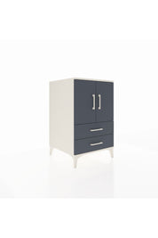 Kronos Komodin 2 Raflı 2 Çekmeceli 2 Kapaklı 60x59x96 Aytaşı-Antrasit