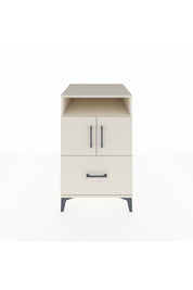 Kronos Komodin 2 Raflı Tek Çekmeceli 2 Kapaklı 60x59x96 Aytaşı-Aytaşı