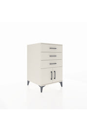 Kronos Komodin 3 Çekmeceli 2 Kapaklı 60x59x96 Aytaşı-Aytaşı