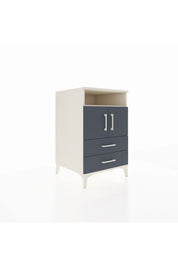 Kronos Komodin 2 Raflı 2 Çekmeceli 2 Kapaklı 60x59x96 Aytaşı-Antrasit