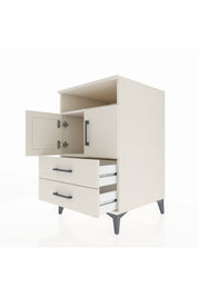 Kronos Komodin 2 Raflı 2 Çekmeceli 2 Kapaklı 60x59x96 Aytaşı-Aytaşı