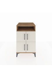 Kronos Komodin 2 Raflı 4 Kapaklı 60x59x96 Çam-Aytaşı