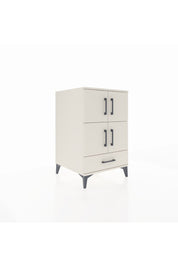 Kronos Komodin 4 Raflı Tek Çekmeceli 4 Kapaklı 60x59x96 Aytaşı-Aytaşı