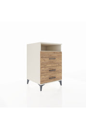 Kronos Komodin Tek Raflı 3 Çekmeceli 60x59x96 Aytaşı-Çam