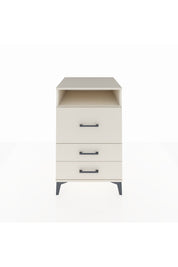 Kronos Komodin Tek Raflı 3 Çekmeceli 60x59x96 Aytaşı-Aytaşı
