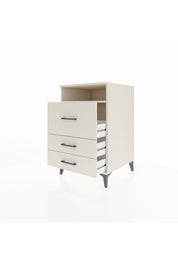 Kronos Komodin Tek Raflı 3 Çekmeceli 60x59x96 Aytaşı-Aytaşı