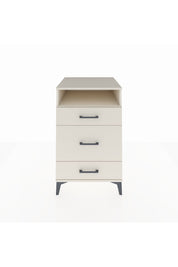 Kronos Komodin Tek Raflı 3 Çekmeceli 60x59x96 Aytaşı-Aytaşı