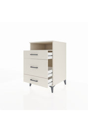 Kronos Komodin Tek Raflı 3 Çekmeceli 60x59x96 Aytaşı-Aytaşı