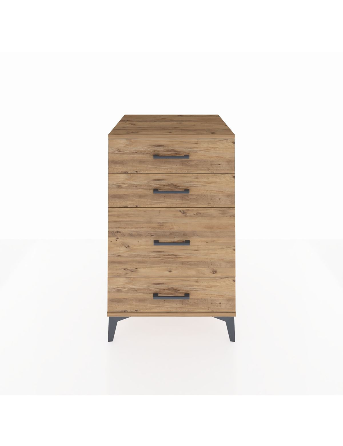 Kronos Komodin 4 Çekmeceli 60x59x96 Çam-Çam