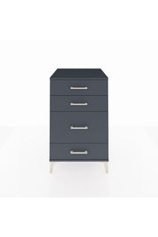 Kronos Komodin 4 Çekmeceli 60x59x96 Antrasit-Antrasit