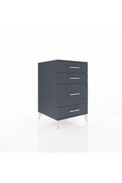 Kronos Komodin 4 Çekmeceli 60x59x96 Antrasit-Antrasit