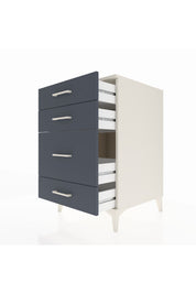 Kronos Komodin 4 Çekmeceli 60x59x96 Aytaşı-Antrasit