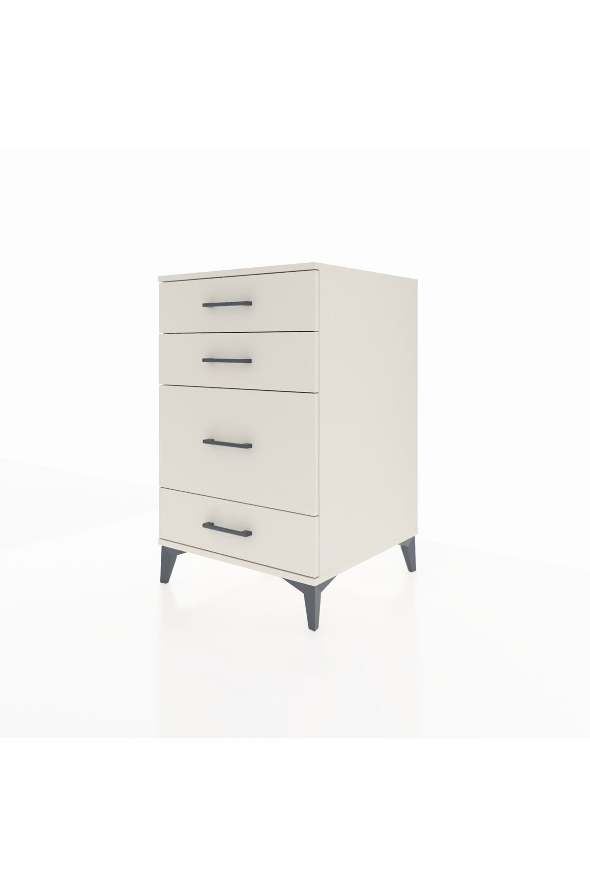 Kronos Komodin 4 Çekmeceli 60x59x96 Aytaşı-Aytaşı