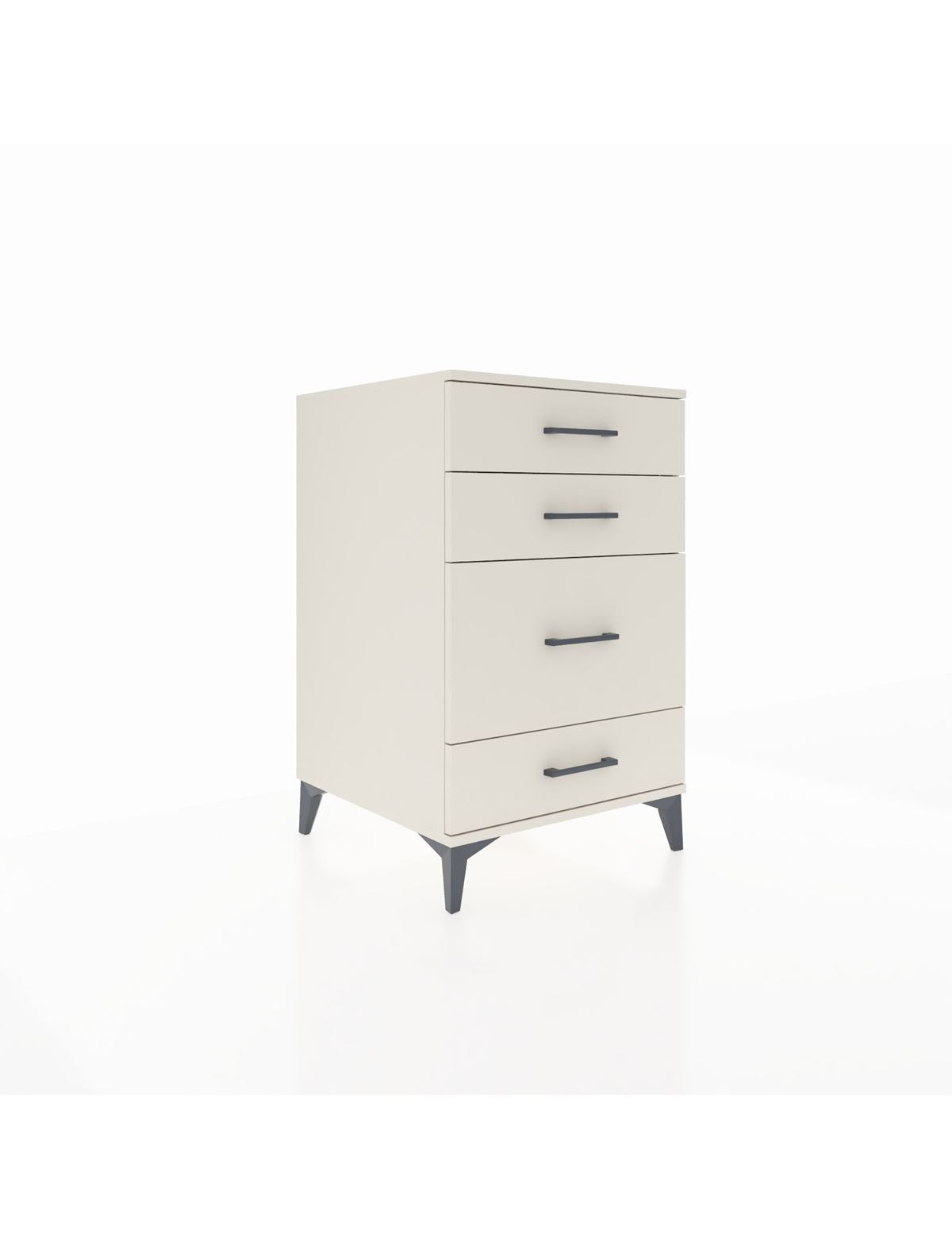 Kronos Komodin 4 Çekmeceli 60x59x96 Aytaşı-Aytaşı