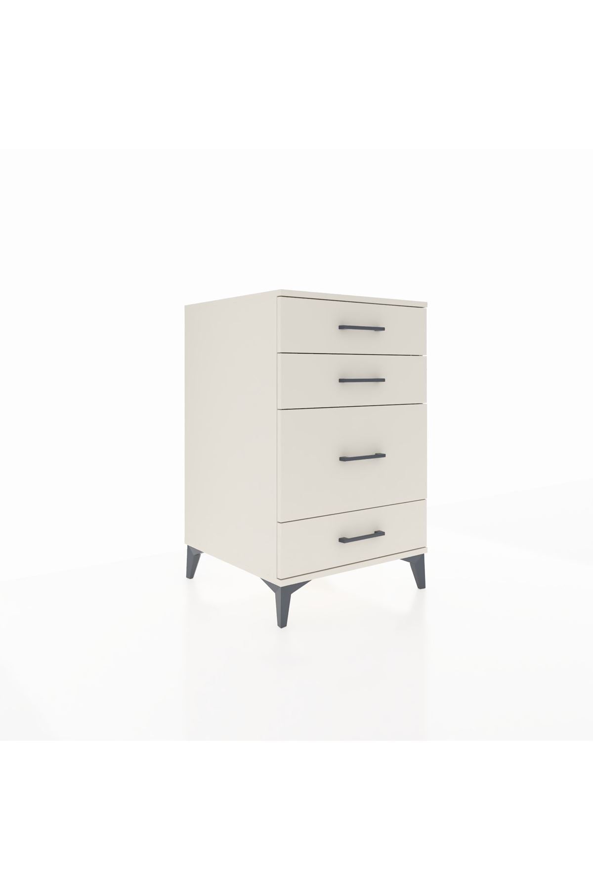 Kronos Komodin 4 Çekmeceli 60x59x96 Aytaşı-Aytaşı