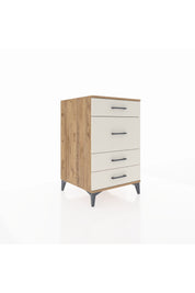 Kronos Komodin 4 Çekmeceli 60x59x96 Çam-Aytaşı