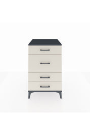 Kronos Komodin 4 Çekmeceli 60x59x96 Antrasit-Aytaşı