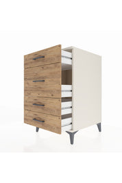 Kronos Komodin 4 Çekmeceli 60x59x96 Aytaşı-Çam