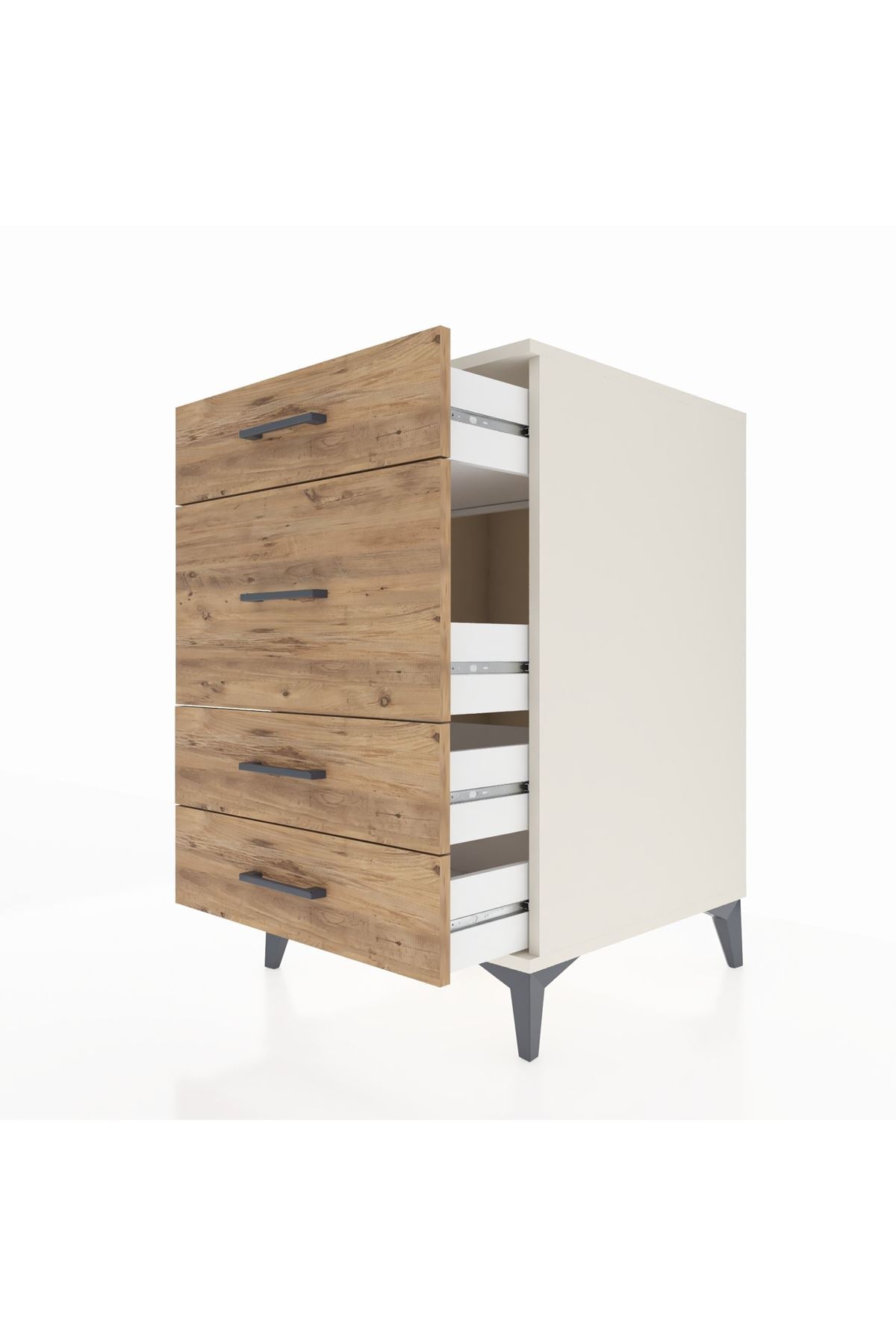 Kronos Komodin 4 Çekmeceli 60x59x96 - S80M015V3C