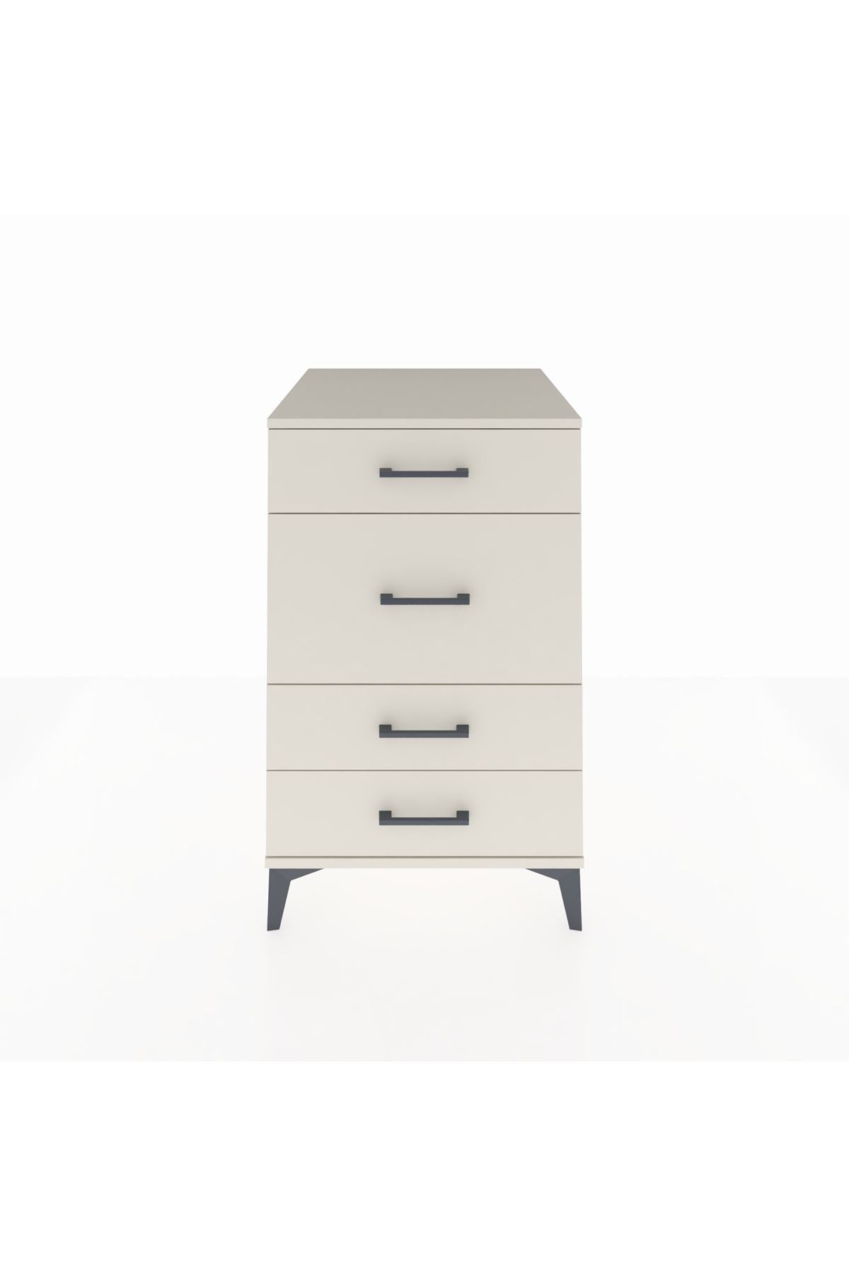 Kronos Komodin 4 Çekmeceli 60x59x96 Aytaşı-Aytaşı