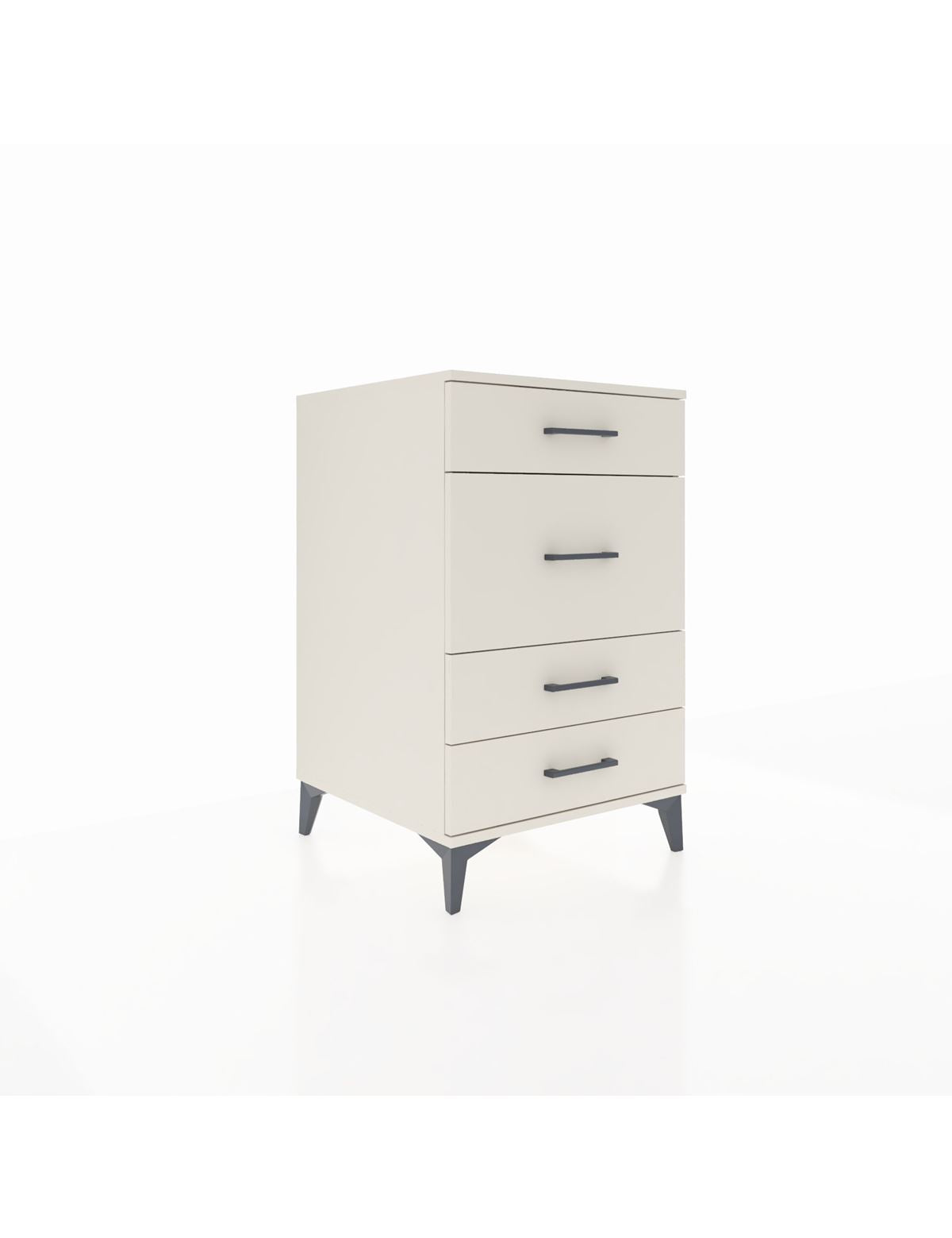 Kronos Komodin 4 Çekmeceli 60x59x96 Aytaşı-Aytaşı