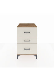 Kronos Komodin 3 Çekmeceli 60x59x96 Çam-Aytaşı