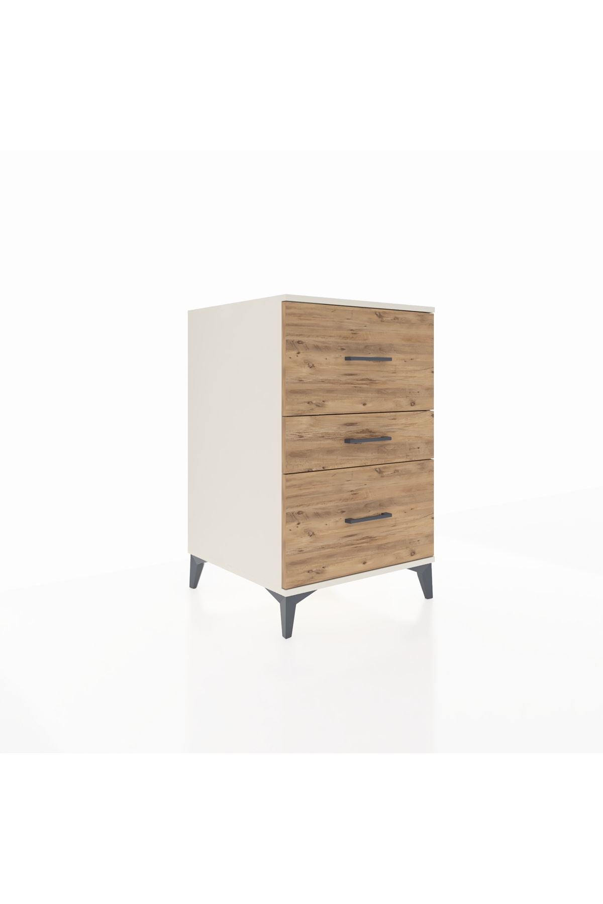 Kronos Komodin 3 Çekmeceli 60x59x96 Aytaşı-Çam