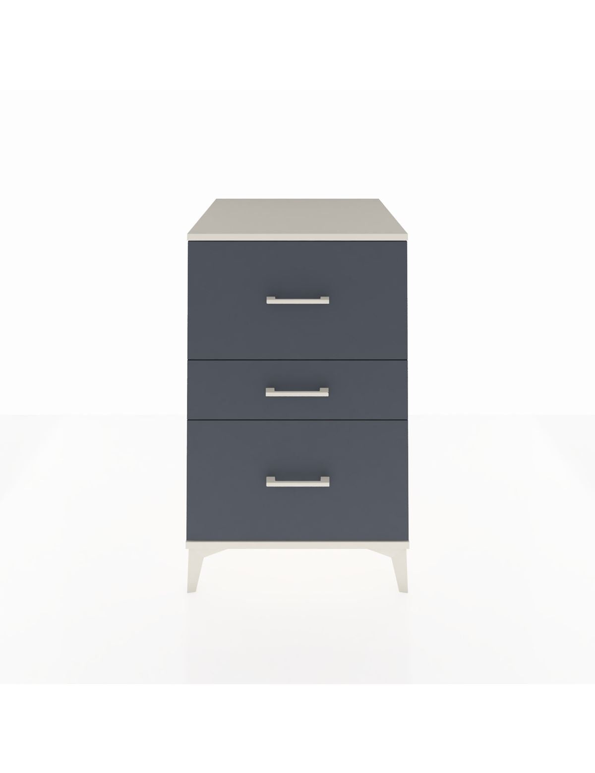 Kronos Komodin 3 Çekmeceli 60x59x96 Aytaşı-Antrasit