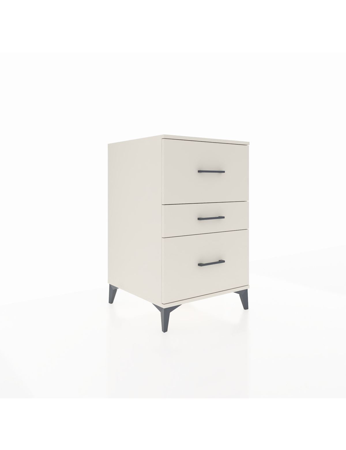 Kronos Komodin 3 Çekmeceli 60x59x96 Aytaşı-Aytaşı